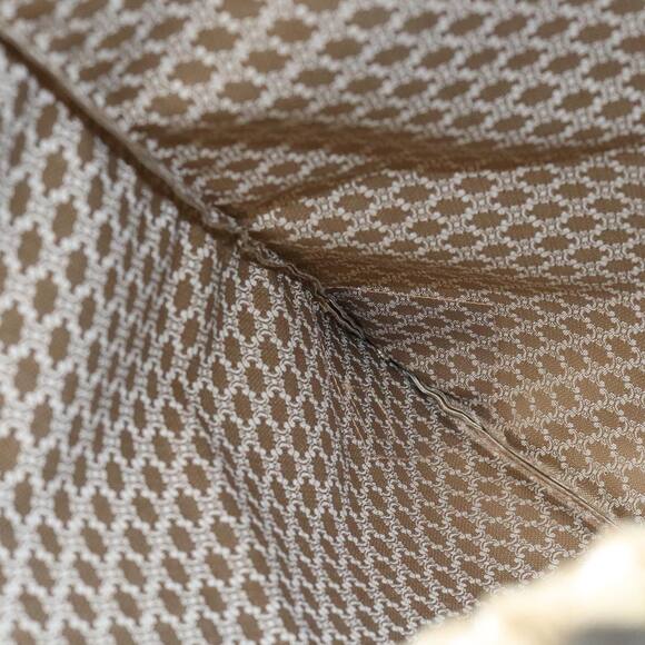 CELINE Macadam Canvas Shoulder Bag Coated Canvas Beige - Picture 16 of 16